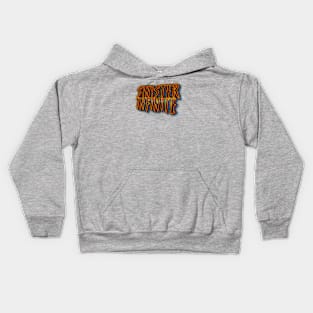 SINISTER INFINITE 80s Text Effects 4 Kids Hoodie